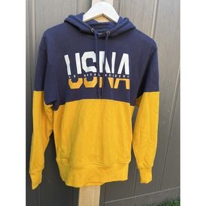 Under Armour U.S. Naval Academy Adult Small Hoodie Sweater USNA Sweatshirt Men
